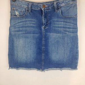 Rider's Lee Denim Jean Skirt Size 12M